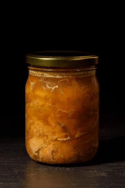 Тушенка "Курочка карри" (тушеное куриное филе грудки в специях карри), 500 мл